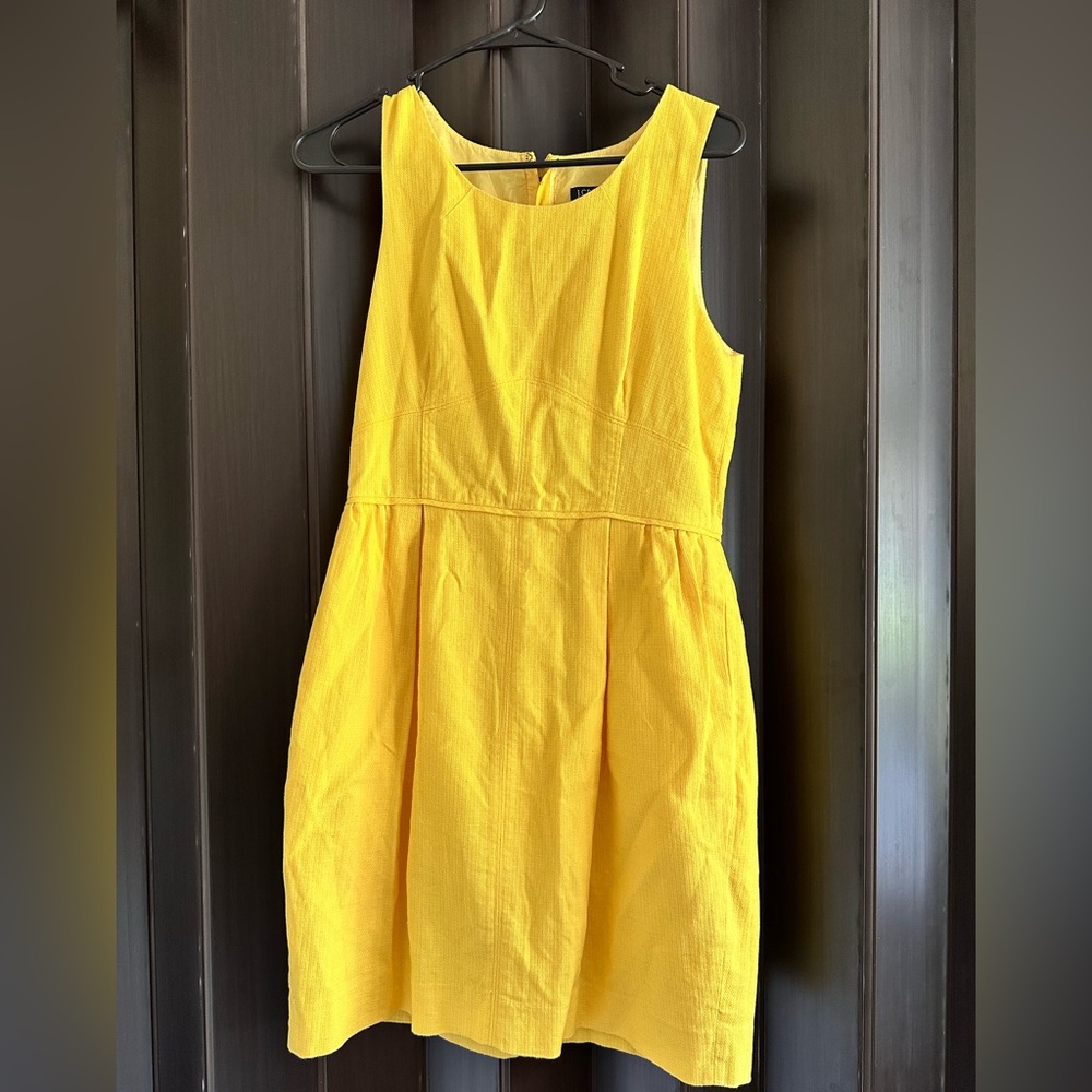 J. Crew Sunny Yellow Dress